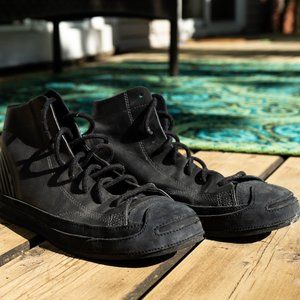 Converse Jack Purcell Midtops in Black